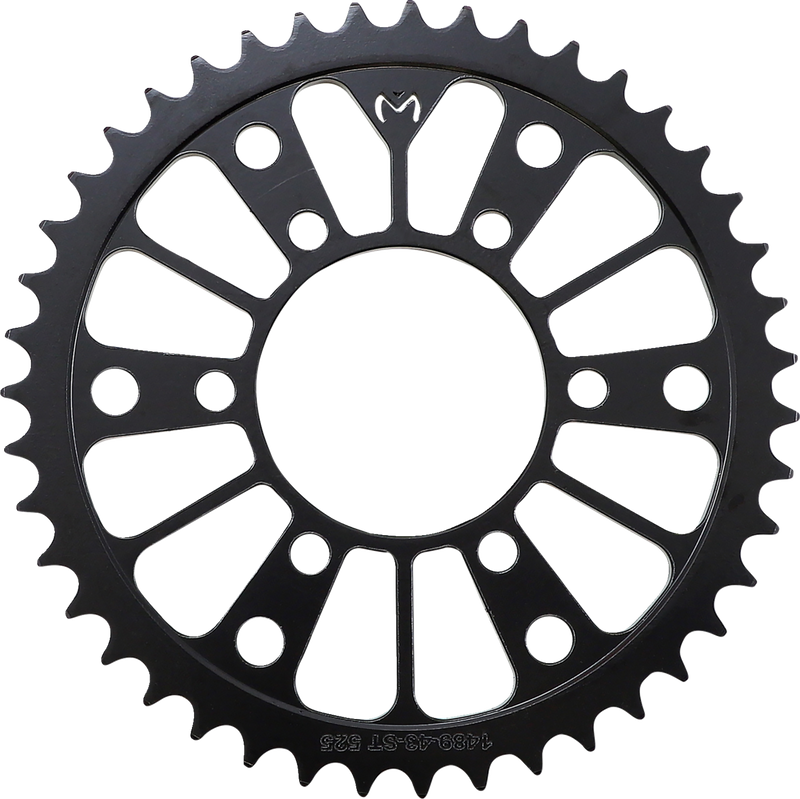 MOOSE RACING Steel Rear Sprocket - Kawasaki - 43 Tooth 1210-1489-43-ST