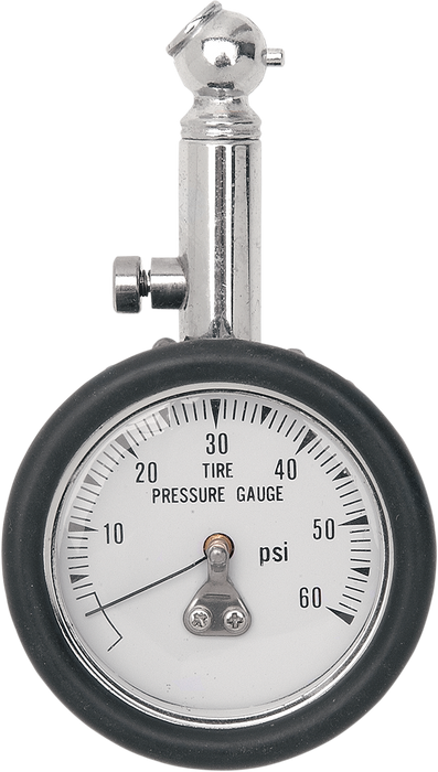 DRAG SPECIALTIES Gauge - Pressure - 60PSI - 45 Degrees DS181211-1BCSC2