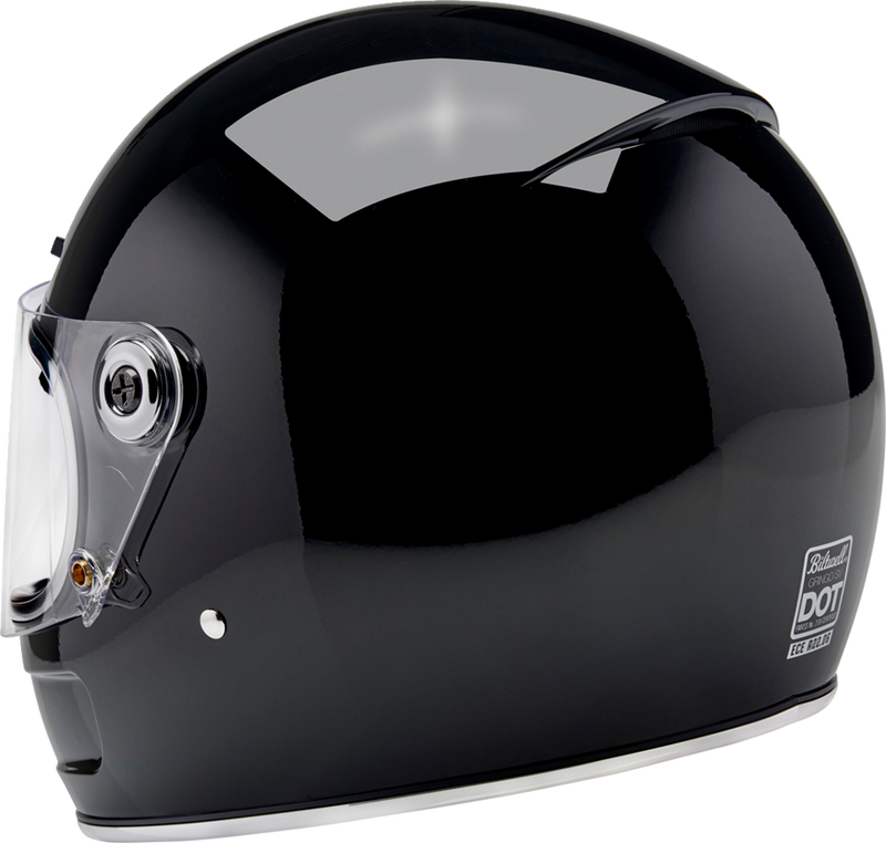 BILTWELL Gringo SV Helmet - Gloss Black - Small 1006-101-502