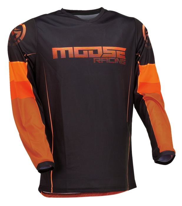 MOOSE RACING Qualifier® Jersey - Orange/Gray - Large 2910-7198