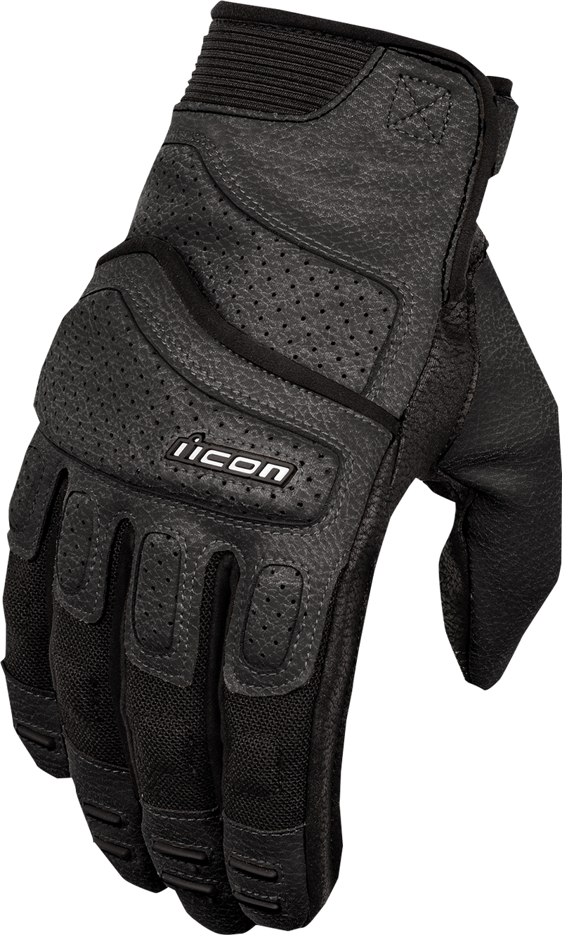 ICON Superduty3™ Motorcycle Gloves - Black - Small 3301-4594