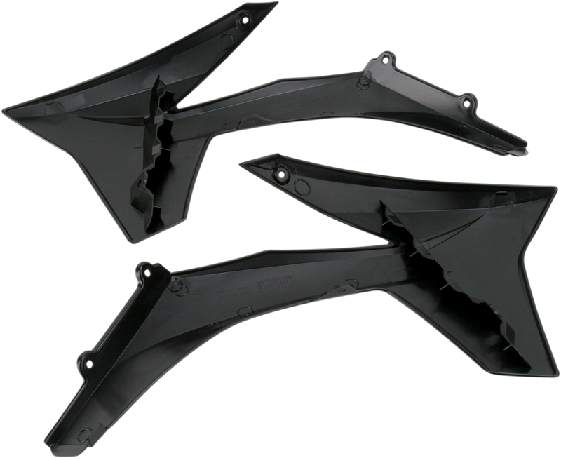 ACERBIS Radiator Shrouds - Black 2205440001