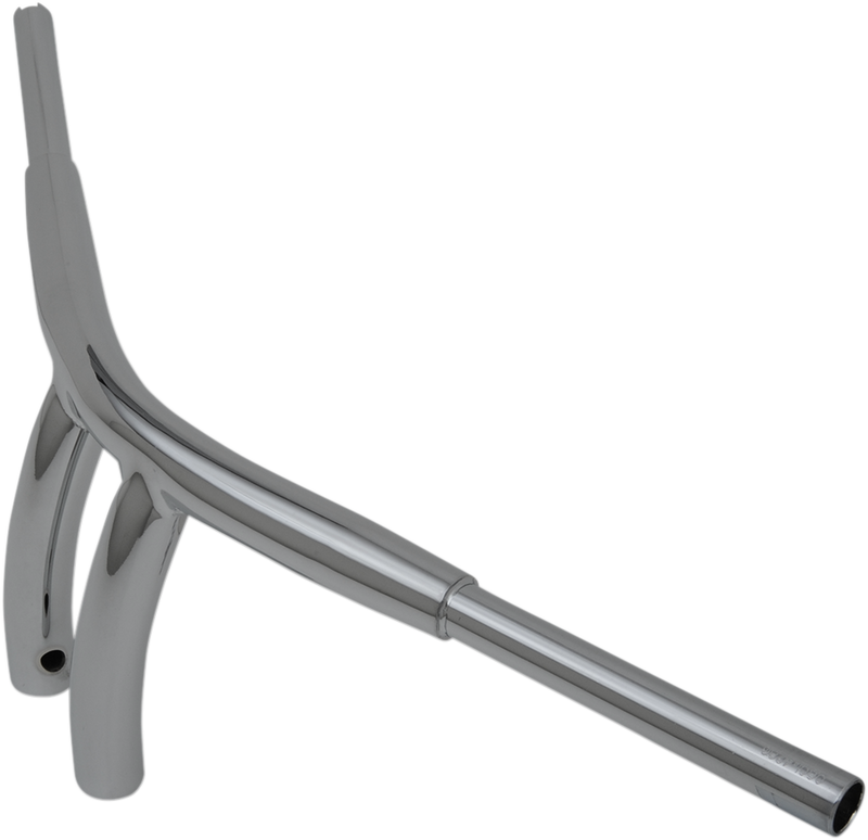 DRAG SPECIALTIES Handlebar - "Big" Buffalo - Radius T-Bar - 8" - Chrome 0601-4286