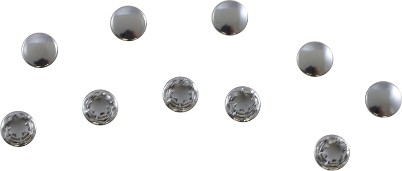 DRAG SPECIALTIES 1/4" Socket Head Plug 10Pack MBP0514