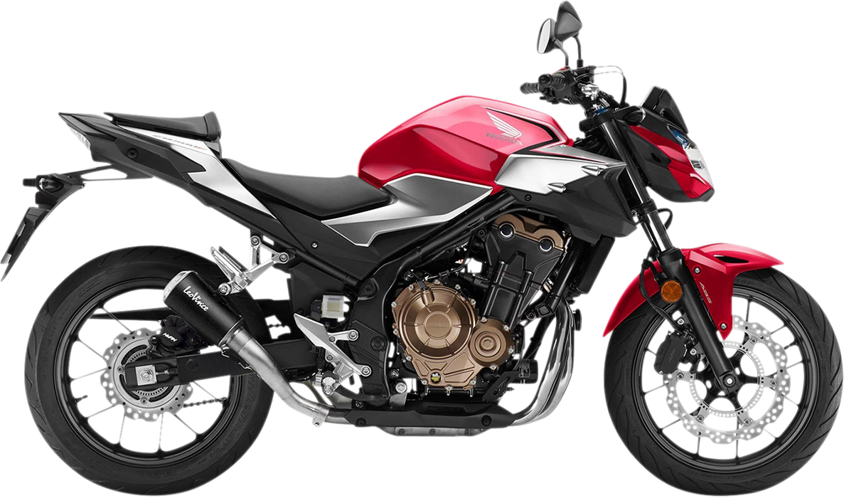 LEOVINCE LV-10 Muffler - Black 15236B