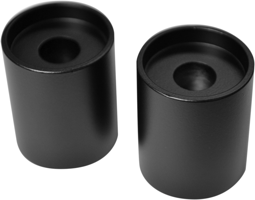 LA CHOPPERS Riser Extensions - 1-1/2" x 1-1/4" - Flat Black LA-7414-02M