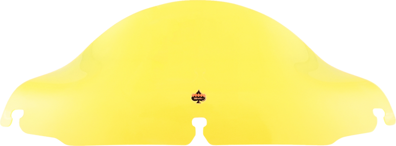 KLOCK WERKS Kolor Flare™ Windshield - 6.5" - Yellow Ice - FLH KWW-01-0639