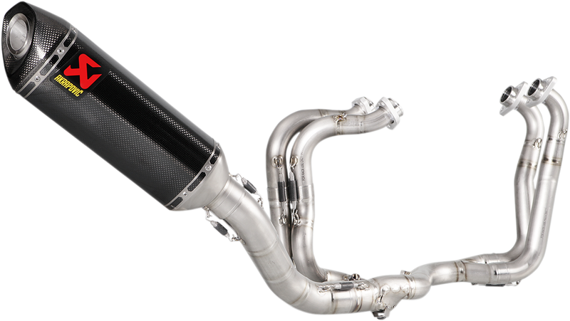 Aprilia RSV4 RR / RF / Tuono V4 1100 RR / Factory Exhaust, Akrapovic Evolution Full System in Titanium and Carbon Fiber S-A10E8-RC