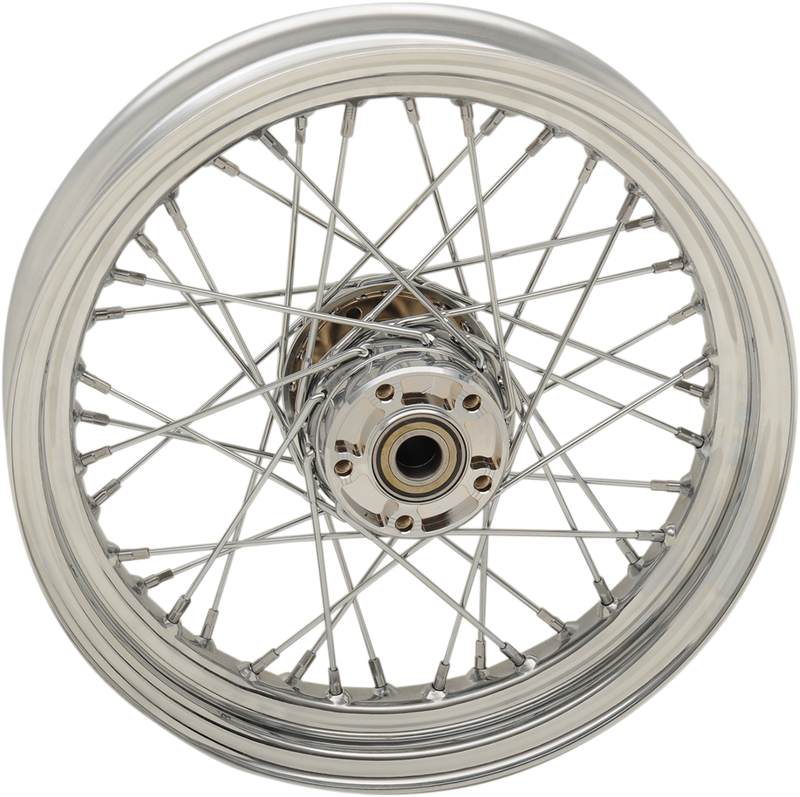 DRAG SPECIALTIES Rear Wheel - Single Disc/No ABS - Chrome - 16"x3.00" - '08+ XL 64414A