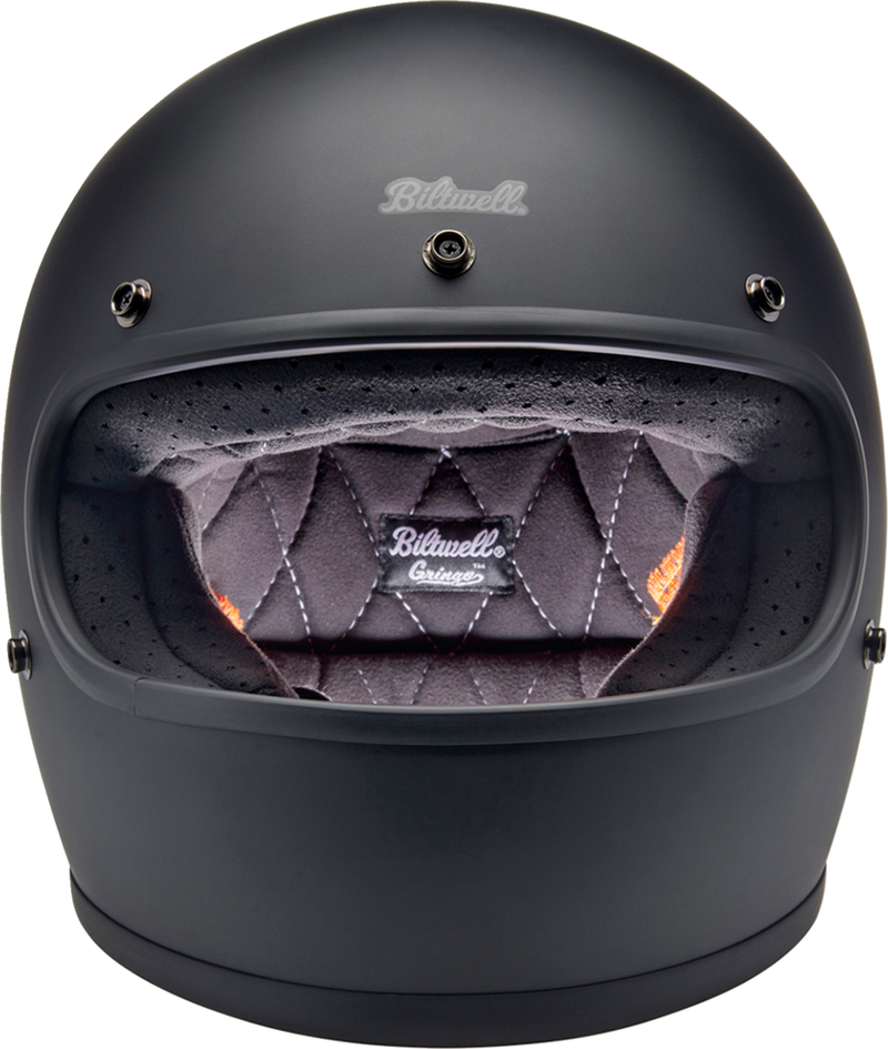 BILTWELL Gringo Helmet - Flat Black - Small 1002-201-502