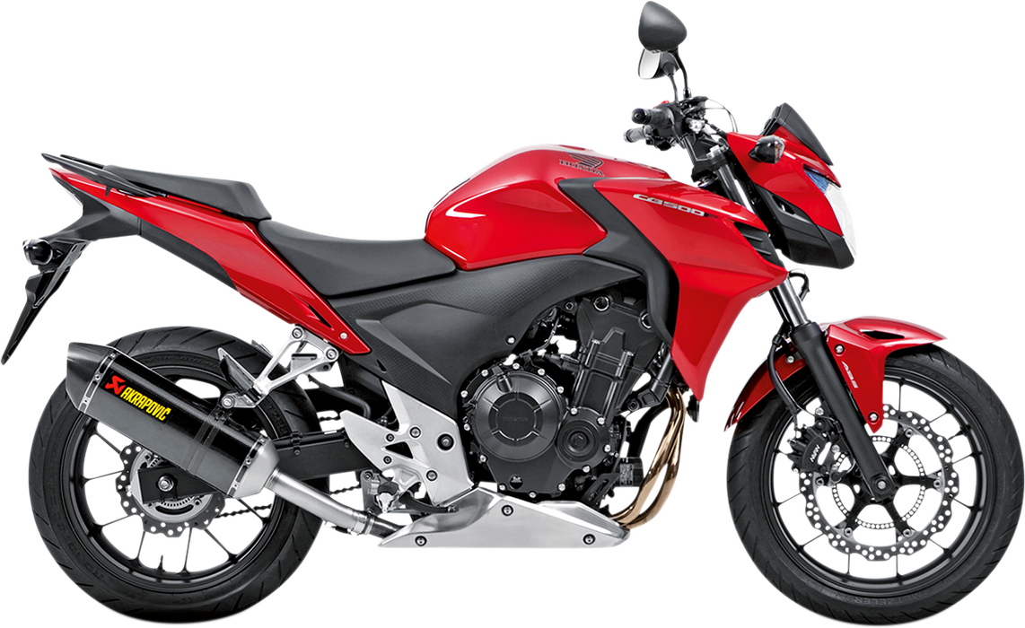 AKRAPOVIC Slip-On Line Muffler - Carbon Fiber CB400 /500 X/R/F 2013-2016  S-H5SO2-HRC 1811-2604