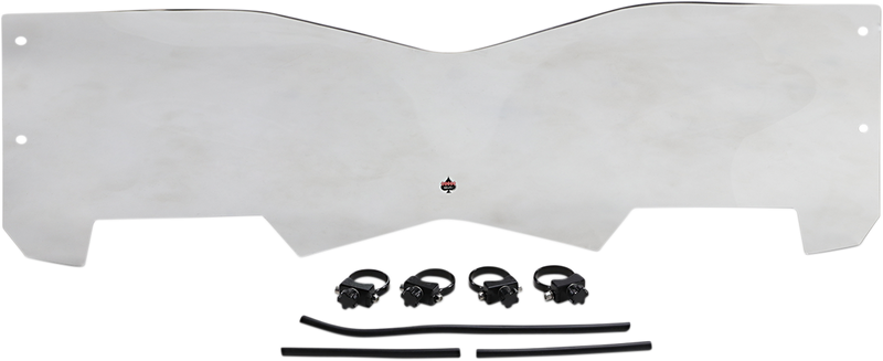 KLOCK WERKS Flare™ Windshield - 9-3/4" - Clear - RZR KWW-05-0525