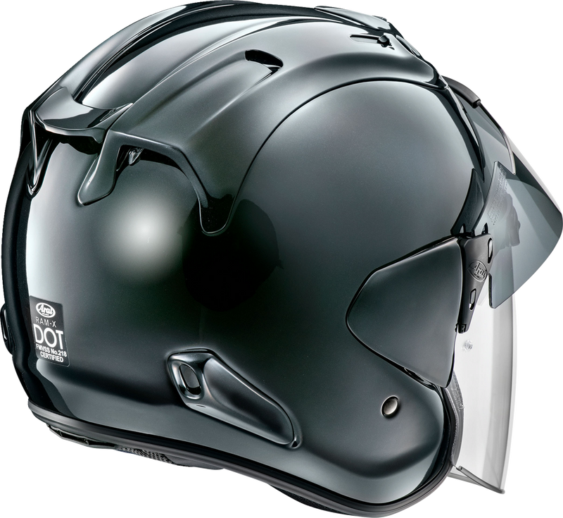 ARAI Ram-X Motorcycle Helmet - Diamond Black - Medium 0104-2906