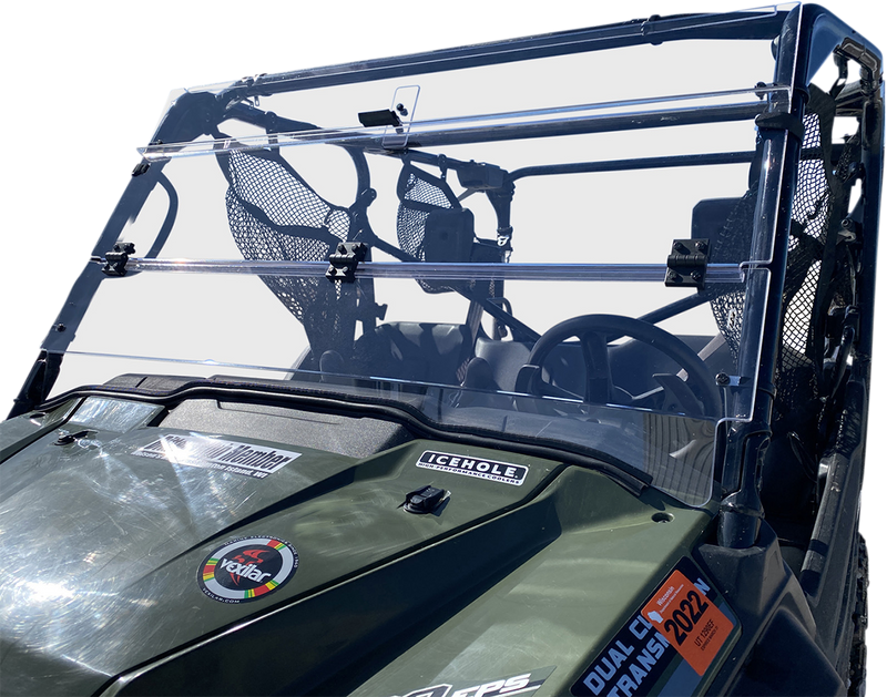 MOOSE UTILITY Full Folding Windshield - Deluxe - Pioneer V000258-12200M
