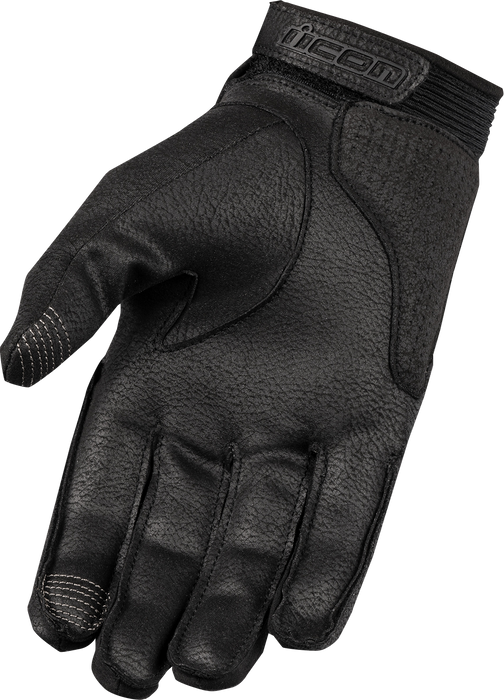 ICON Superduty3™ Motorcycle Gloves - Black - Small 3301-4594