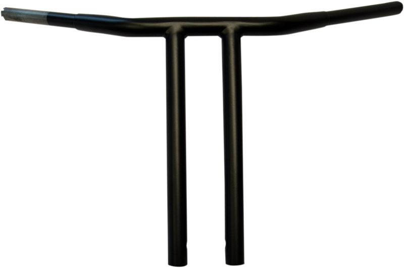 DRAG SPECIALTIES Handlebar - T-Bar - Buffalo - 14" - Flat Black HAS TBW NOTCH 0601-3510