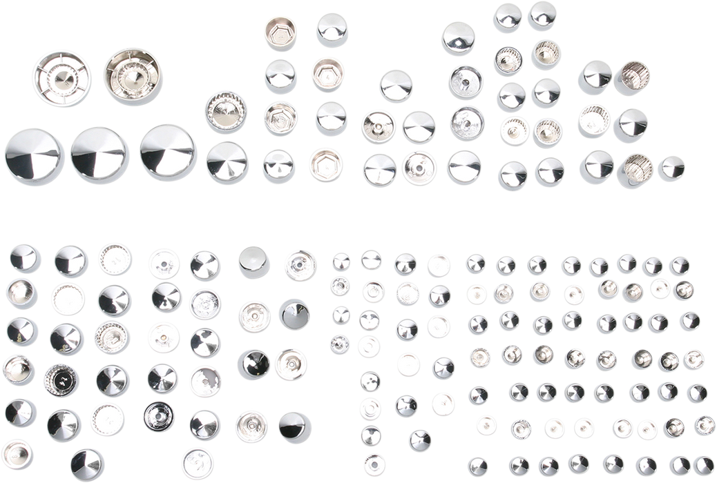 DRAG SPECIALTIES Cover Bolt - Chrome 352102