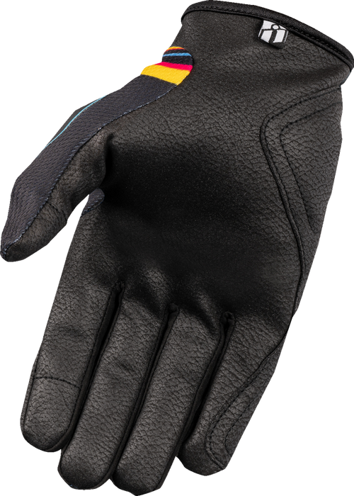 ICON Hooligan™ Lucky Lid Motorcycle Gloves - Black - Large 3301-4643