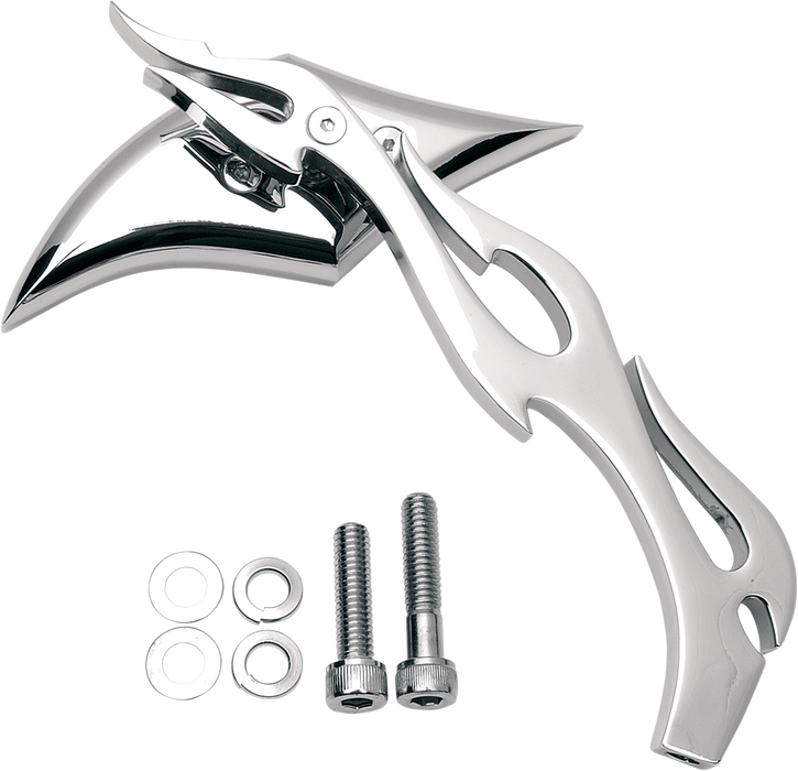 DRAG SPECIALTIES Gothic Mirror - Right 60-6250FR