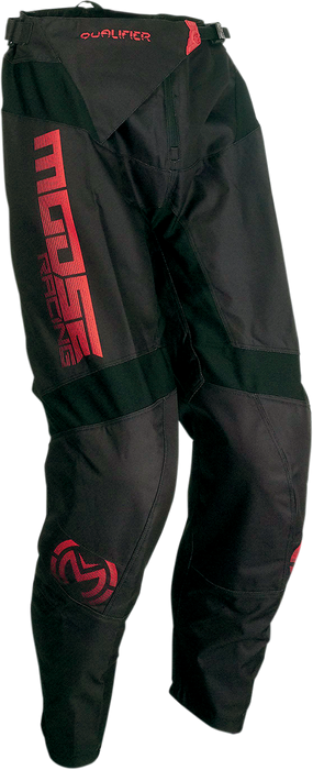 MOOSE RACING Qualifier Pants - Red/Black - 30 2901-9610