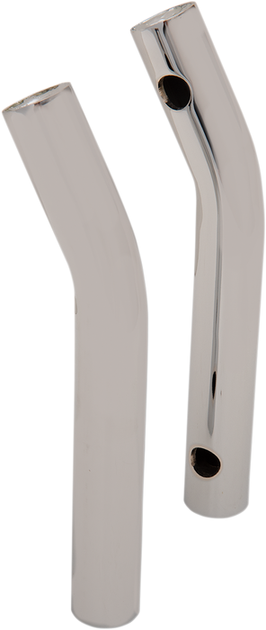 LA CHOPPERS Risers - Kage Fighter - Pullback - 10" - Chrome LA-7336-10R