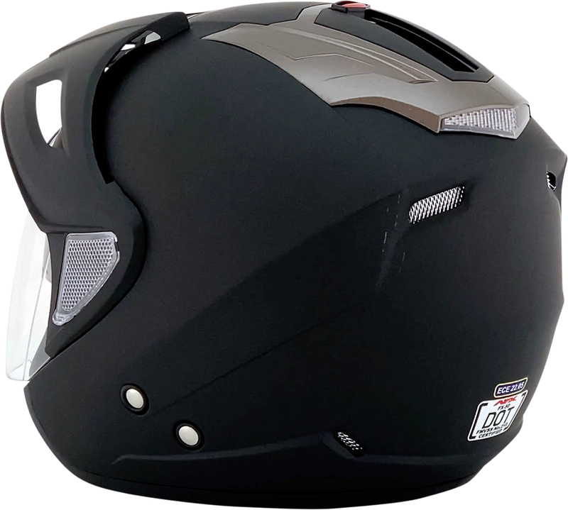 AFX FX-50 Motorcycle Helmet - Matte Black - Small 0104-1370