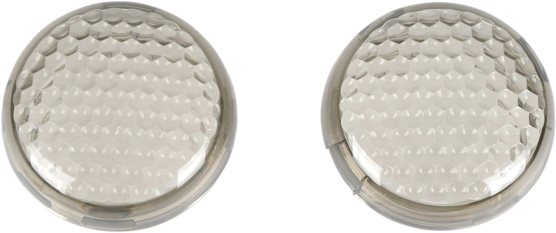 DRAG SPECIALTIES Replacement Lens - Smoke - Honeycomb 20-6578-SL