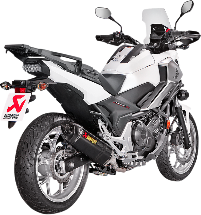 Honda NC750/ Integra 700 2012-2019 Exhaust, Akrapovic Slip-On Muffler in Carbon Fiber S-H7SO2-HRC