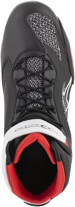 ALPINESTARS Faster-3 Rideknit® Shoes - Black/White/Red - US 12.5 2510319123-12.5