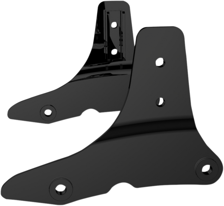 DRAG SPECIALTIES Side Plates - Black 50263855