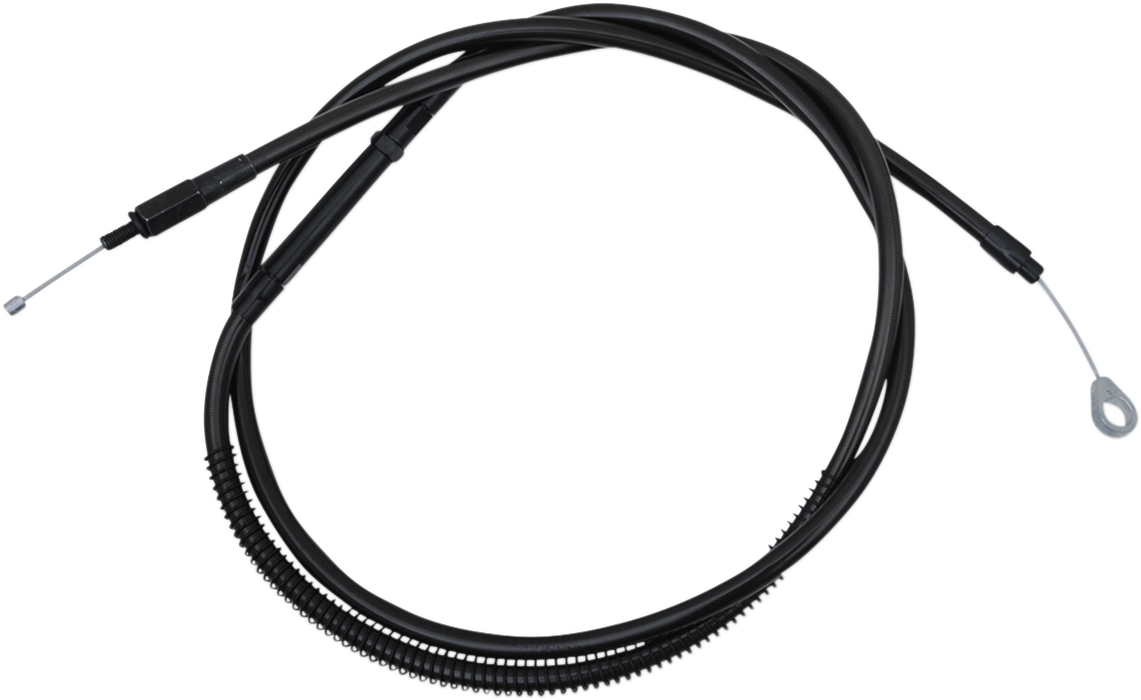 LA CHOPPERS Clutch Cable - 12" - 14" Ape Hanger Handlebars - Midnight LA-8152C13M