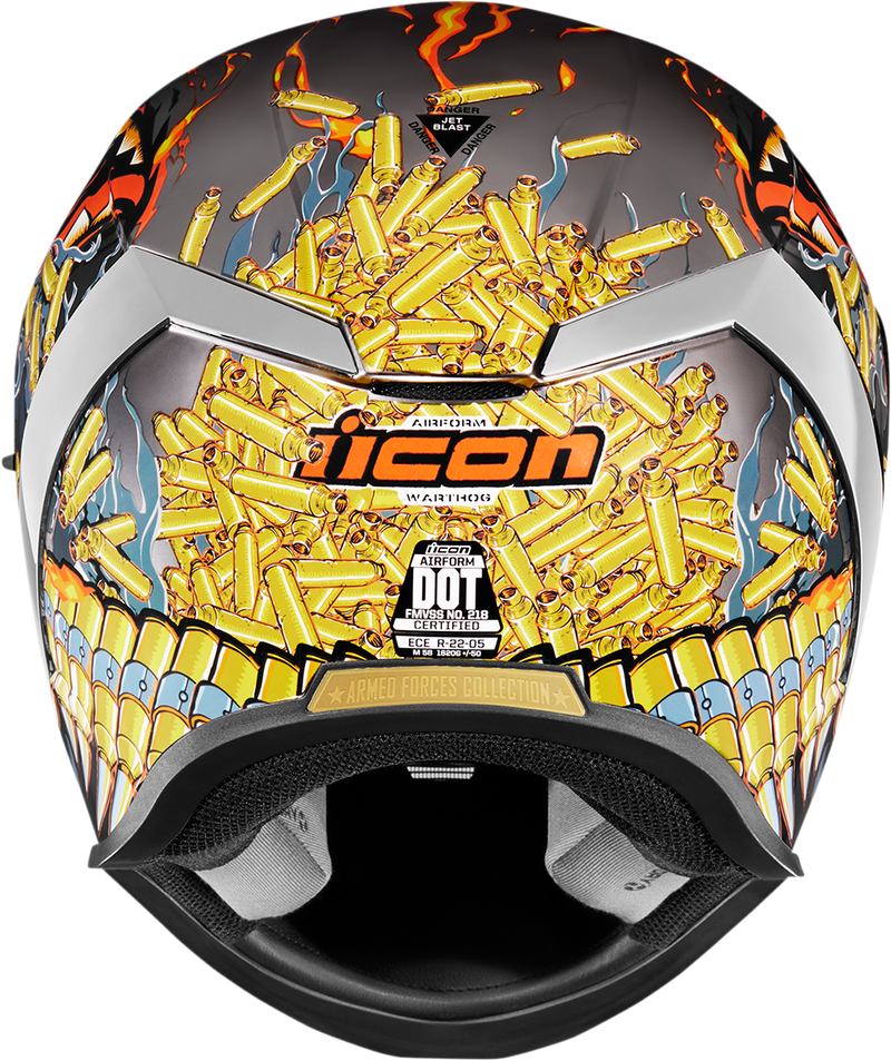 ICON Airform™ Motorcycle Helmet - Warthog - Large 0101-13687