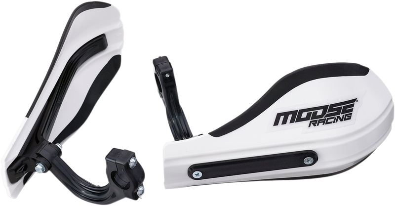 MOOSE RACING Handguards - Roost 2 - White 53-220