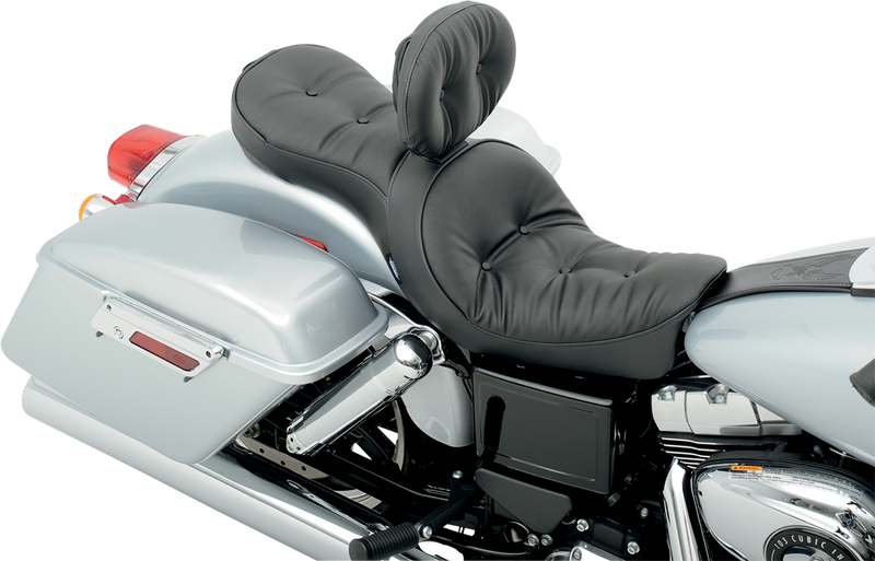 DRAG SPECIALTIES EZ Glide II Pillow Backrest NO VERTICAL ADJUSTMENT 0822-0189
