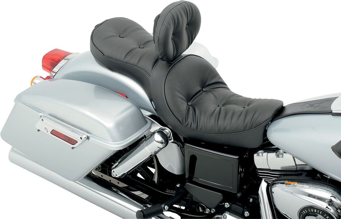 DRAG SPECIALTIES EZ Glide II Pillow Backrest NO VERTICAL ADJUSTMENT 0822-0189