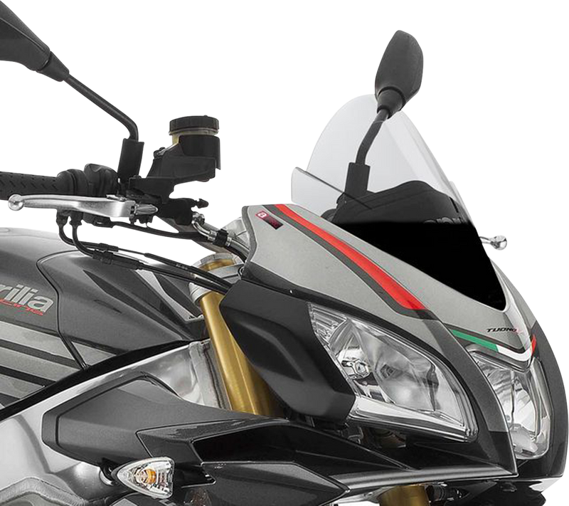 PUIG HI-TECH PARTS Race Windscreen - Clear - Tuono 7615W