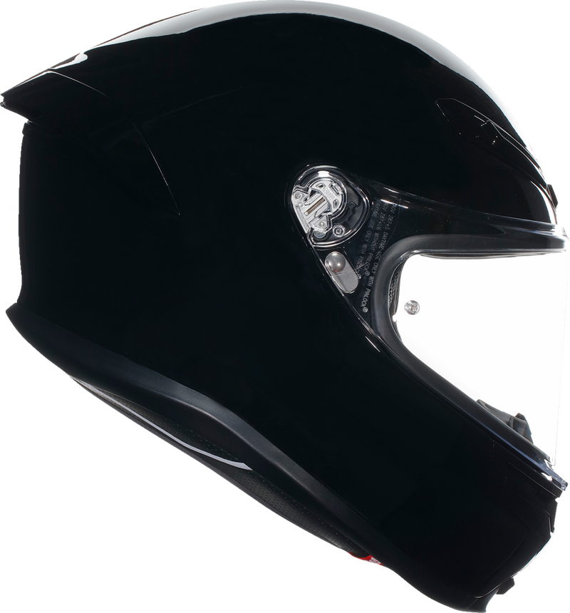 AGV K6 S Motorcycle Helmet - Black - Large 2118395002009L