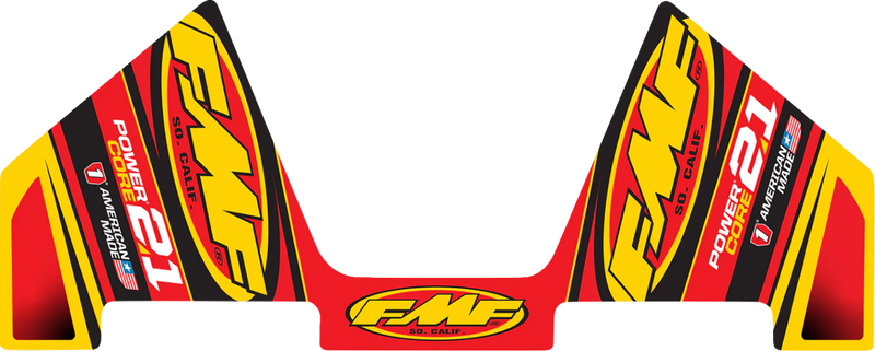 FMF Exhaust Replacement Decal - Powercore 2.1 014826 4320-1977