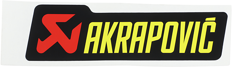 AKRAPOVIC Replacement Sticker P-HST2AL 4320-0827