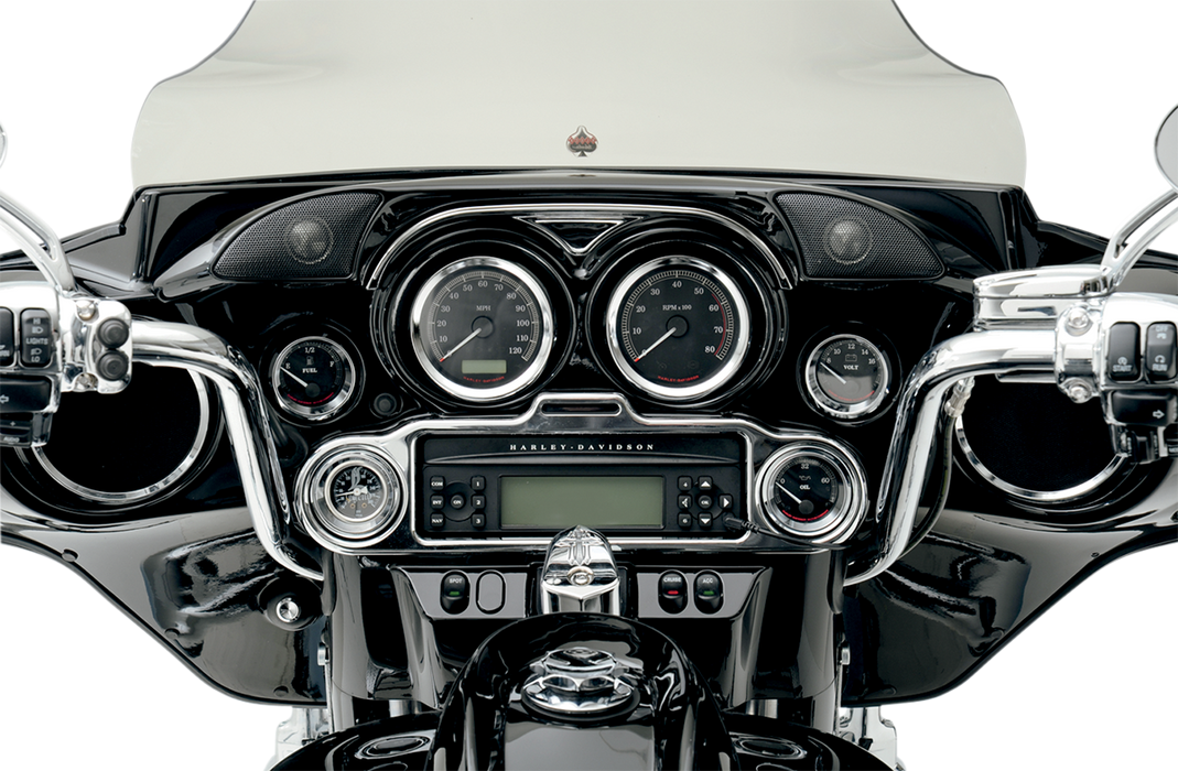 DRAG SPECIALTIES Instrument Gauge Bezel - Chrome 2202-0059