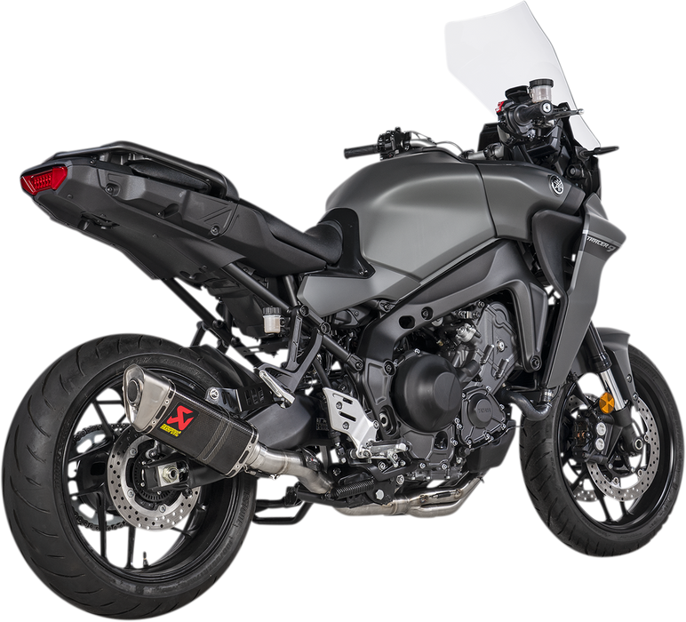 Yamaha Tracer 9 GT  2021-2024 Exhaust, Akrapovic Full System Muffler in Carbon Fiber S-Y9R14-APC
