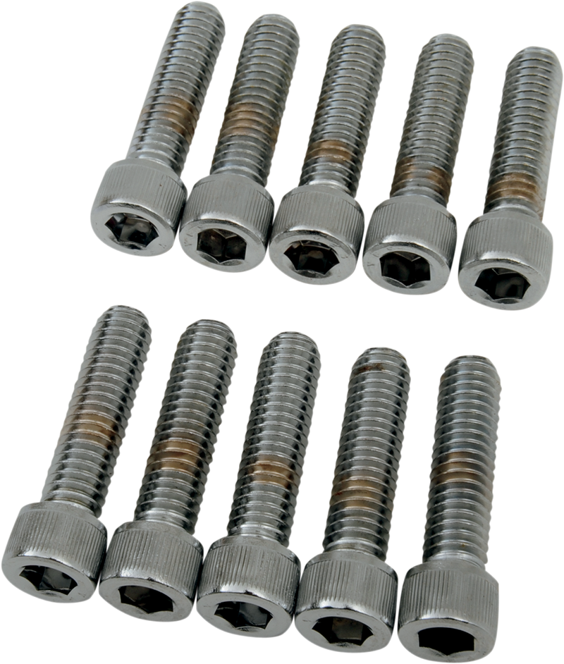 DRAG SPECIALTIES Bolts - Socket-Head - Knurled - 5/16-18 x 1-1/4" MPB218