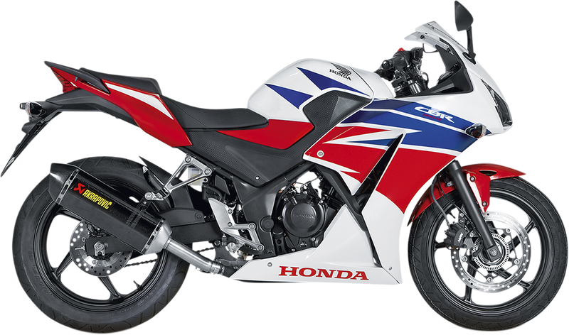 AKRAPOVIC Slip-On Line Muffler - Carbon Fiber CBR300R 2014-2016 S-H3SO3-RC 1811-2673