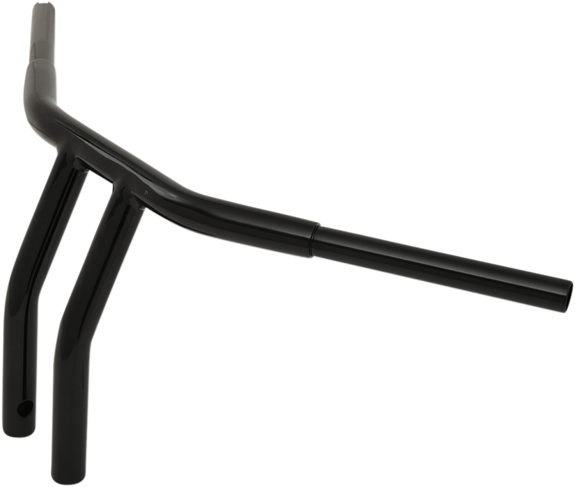 DRAG SPECIALTIES Handlebar - T-Bar - Buffalo - 10" - TBW - Black 8 1/4" PULLBACK 0601-4278