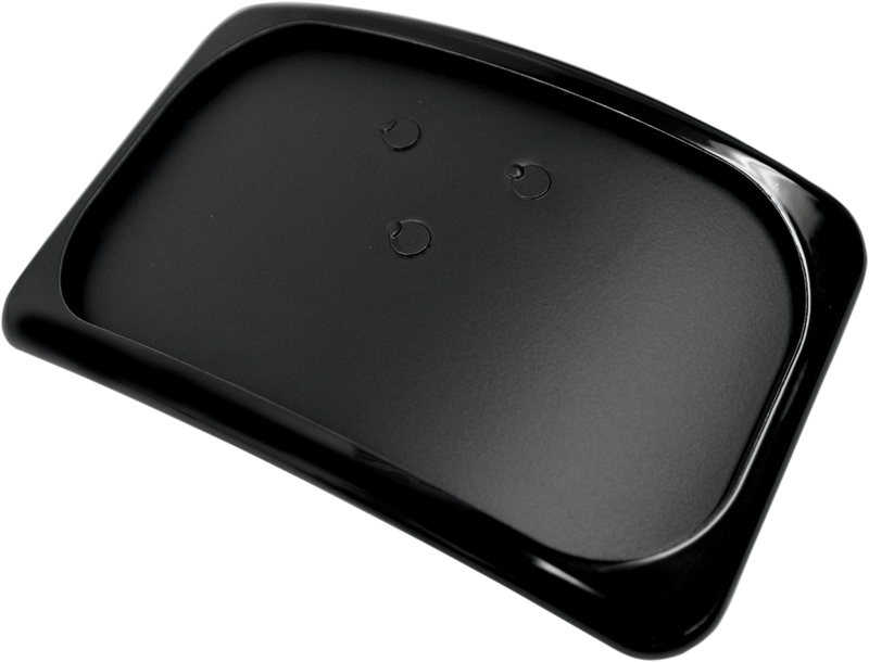 DRAG SPECIALTIES License Plate Mount - 3 Hole - Gloss Black 2030-0628