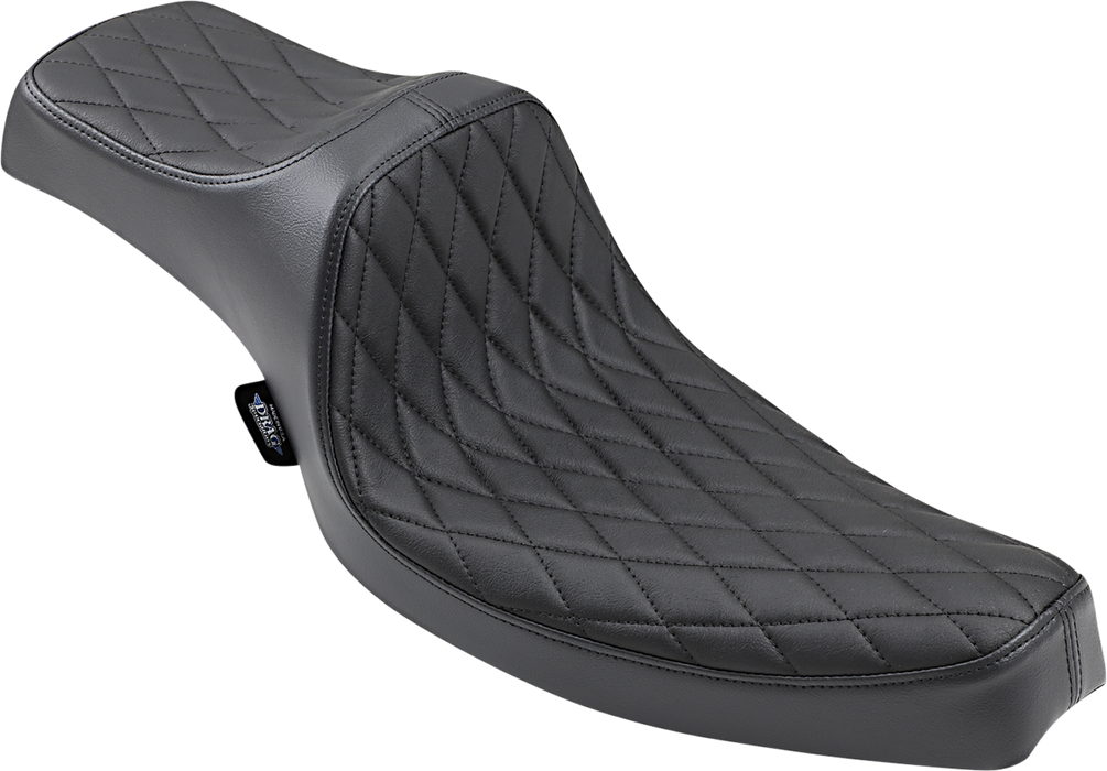 DRAG SPECIALTIES Predator III Seat - Diamond - VInyl - XL 0804-0758