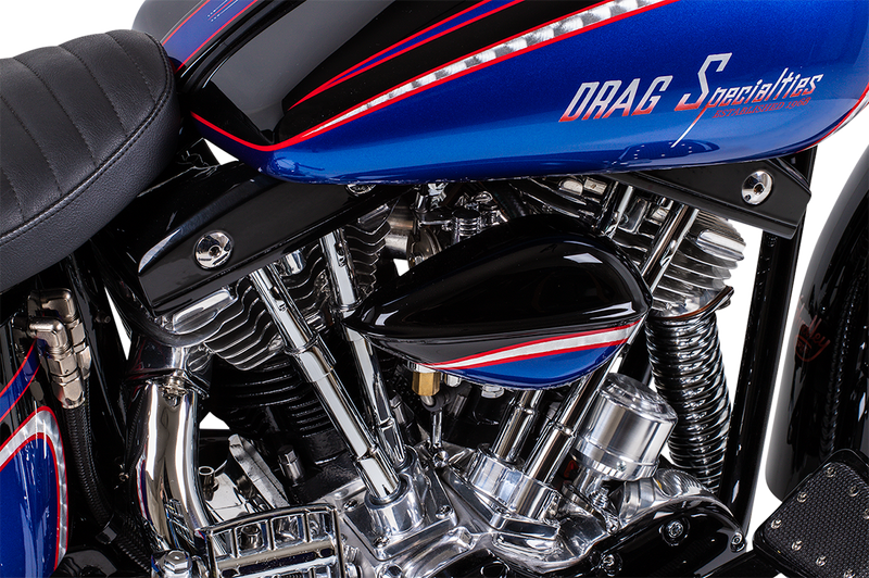 DRAG SPECIALTIES Fat Bob Gas Tank with Twist-Lock Gas Cap - 3.5 Gallon 011275-BX36