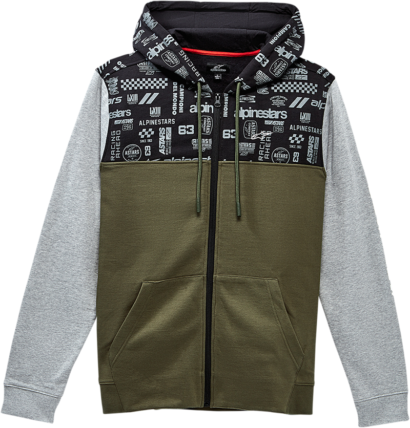 ALPINESTARS Perpetuity Hoodie - Military - 2XL 1230531706902X