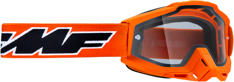 FMF PowerBomb Enduro Goggles - Rocket - Orange - Clear F-50038-00003 2601-2988