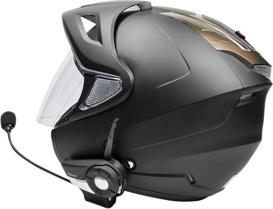 AFX FX-50 Motorcycle Helmet - Matte Black - Medium 0104-1371